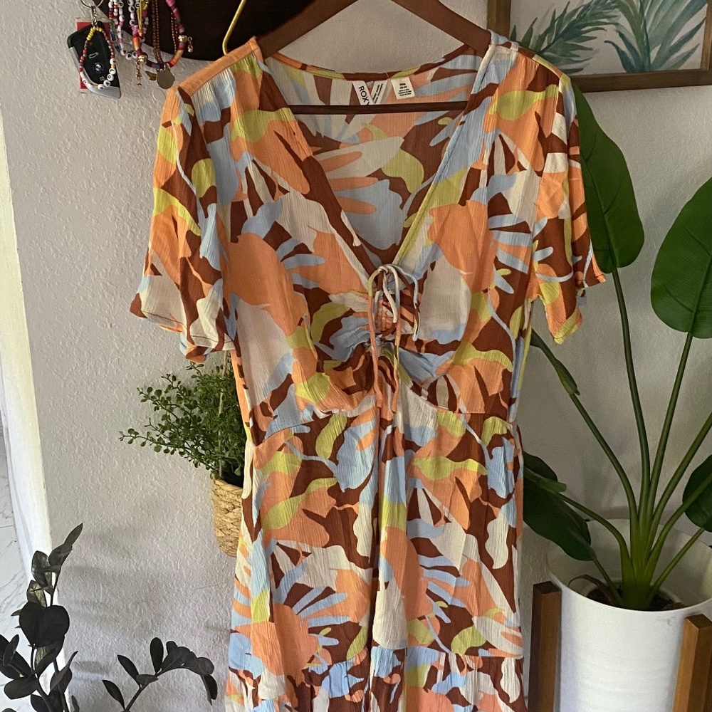 ROXY - Summer Flow Printed Mini Dress NWOT